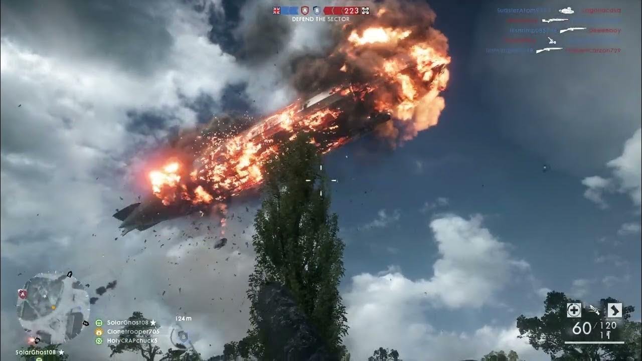 Zeppelin crash - YouTube