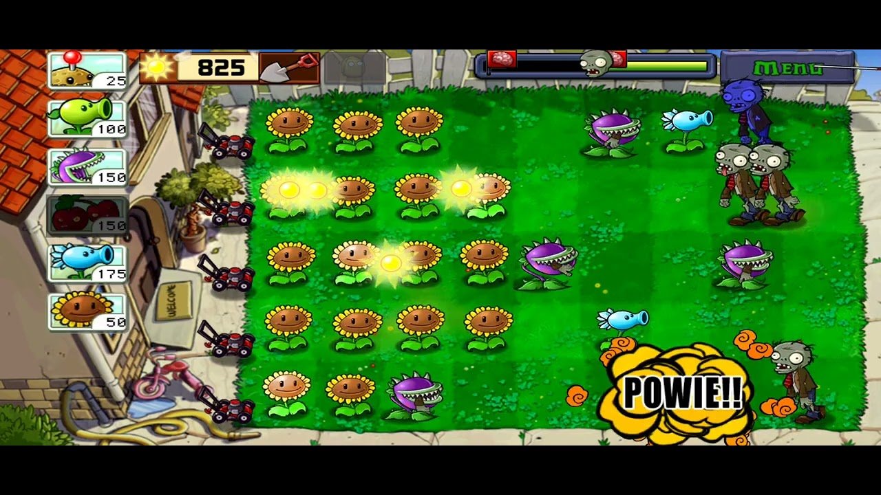 Plants Vs.Zombies games - YouTube