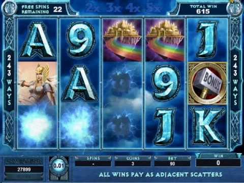 Thunderstruck II Slot (Free Spins) - YouTube
