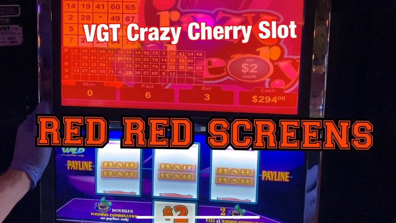 VGT RED RED SCREENS ! CRAZY CHERRY & POLAR HIGH ROLLER SLOTS ! WINSTAR ...